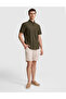 Khaki Regular Fit Short Sleeve Shirt 50320916-Vr027 - 4