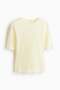 Pointelle jersey T-shirt - 4