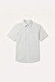 100% Cotton Regular Fit Polo Collar Checkered Short Sleeve Khaki Shirt I1719Ax26Sm