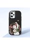 Redmi Note 12 Pro 5g Compatible Case Camera Protector Black Silicone Couple Phone Case Girl Patterned