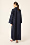 Wide Collar Detail Maxi Dress - 6