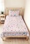 Pink Pastel Toy Girl's Pique Set - Cute Baby Room Seasonal Bedspread - 160X220 cm - 6