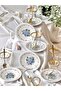 Yediveren Model Gold Gilded 6-Person 12-Piece Luxury Tea Set - 5