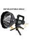 Multi-Functional Rechargeable Flashlight, Super Bright Powerful Long-Range Led Flashlight with Triple Mounting Bracket - 8