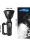 Multi-Functional Rechargeable Flashlight, Super Bright Powerful Long-Range Led Flashlight with Triple Mounting Bracket - 5