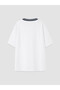 تي شيرت NEVAVM للأولاد مطبوع عليه V-Neck بأكمام قصيرة - 4