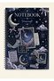 Night Themed Notebook 50 Sheets / 100 Pages, A5 / Wire Spiral Czgsz0029 - 5
