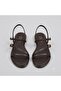 (White) Casual Women's Sandals Brown - 3