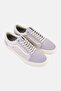 Men Skate Old Skool Lace Up Skateboarding Shoes, Light Grey - 4