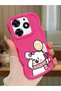 Tecno Spark 10 Pro Compatible Case Camera Protector Red Silicone Couple Phone Case Cat Pattern