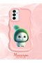Samsung Galaxy M23 Compatible Case Camera Protective Pink Silicone Couple Phone Case Cute Pattern - 2