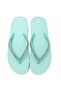 Women's Flip Flops Flat Slippers with Glitter Straps Pack of 2 Mint green and Purple - 3