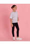 Girls Grey & Lilac T-Shirt Pack Of 2 - 3