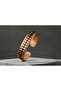 100% Handmade Copper |   Copper Baklava Patterned Adjustable Clamp Bracelet - 4