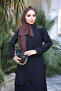 Black Tunic Trouser Suit with Tie Detail - 4
