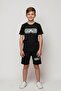 Gamer Printed Boys' Summer Quality T-Shirt and Capri Set