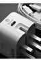 BRASS MEGA400 45W USB-C PD Fast Charger with Type-C Cable, White | 45W USB-C PD Fast Charger with Type-C Cable - 6