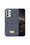 Samsung Galaxy A23 Case Silicone Edged Stone Shiny Lux Diamond Cover