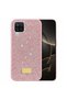 Samsung Galaxy M12 Case Silicone Edged Stone Shiny Lux Diamond Cover