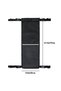 Black Oxygen Tank Holder for Wheelchair Portable Medical Cylinder Backpack for Travel Carrier Access - 3