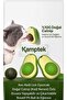 Kamptek Avocado Catnip Toy - Squeezable Rotatable Natural Catnip Ball Stress Reducer Teeth Cleaner Wall-Adhering Cat Toy - 6