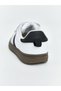 Lcw Steps White Leather-Look Boys' Sports Shoes - 4
