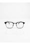 Nova Square Rectangular 55 Ekartman Metal Transparent Women Men Unisex Blue Light Protection Screen Glasses Eyewear - 5