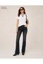 Women's Polo Neck T-Shirt Short Sleeve Polo T-Shirt Striped Polo Neck Summer Cotton T-Shirt Blouse Body - 4
