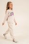 Girl's Printed White Long Sleeve Tracksuit Set Us2732-C-V1 - 7