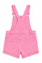 100% Cotton Pink Denim Overalls 9132 - 5
