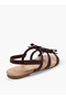 Girls Hook & Loop Sandals - 5
