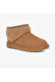 Women's Ankle Fur Stylish Detailed High Sole Tan Boots & Booties - 2