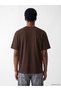 Vizyon New Season Men's Combed Cotton T-Shirt with Crew Neck and Pockets - 4