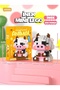 200 Pieces Cow Model Character Figure 3D Building Toys Micro Block Animal Collection Series - 3
