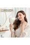 Rechargeable Electric Hair Detangling Brush with Auto Mist Spray, Red Light Therapy & One-Button Self-Cleaning: Pink Colour - 8