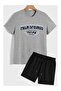 Summer Collection New Arrival T-Shirt & Shorts Set Printed Pattern Lightweight & Cool Fabric for All-Day Comfort