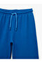 Cotton Tie-Waist Textured Basic Shorts - 3