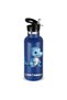 Dino Theme Anti Spil Stainless Steel 500ml Water Bottles, Vacuum Insulated Double Wall Travel Bottle with Leak-Proof hot and cold with a special Straw 3 to 6 Years- Navy Blue