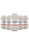 Chenille Velvet Yarn (Chenille Classic) Amigurumi Yarn - 5 Yumak - 509 Stone