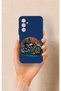 Samsung A54 Compatible Moto Rider Patterned Silicone Case