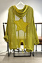 Star embossed hooded mesh imported jacket