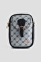 Women's Gray Dotted Crossbody Hand & Shoulder Bag 406 - 3