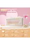 C75 Wireless Mechanical Keyboard, 75%, Beige, Candy Switch - 2