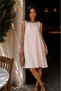 Ayrobin Fabric Sleeveless Loose Dress – Knee-Length Relaxed Fit Casual Summer Dress My3535 - 3