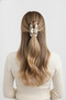 Modern Design White Color Stylish and Durable Hairpin Latch Clip - 2