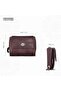 Genuine Leather Ladies Wallet | LW5003_VRN, Antique Brown, Modern - 5