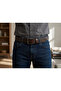 Eroğlu Kahve Faux Leather Men's Belt: the Place Where Elegance and Quality Meet