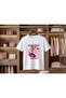 Lidya Manifest Printed Girls' Summer Oversize T-Shirt