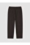 Lcw Grace Brown Women's Elastic Waist Pants - 2