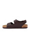 Milano Bs 34103 Unisex Slippers Dark Brown Juststep - 2